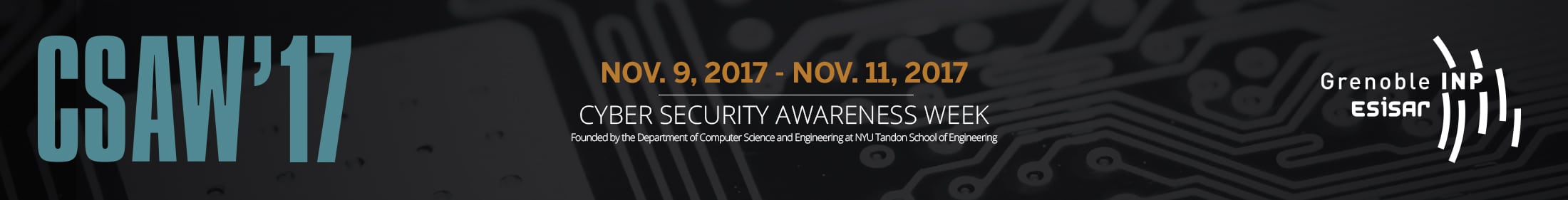 Cyber Security Awareness Week 2017 à Grenoble